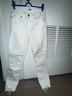 PAIGE White Skinny Jeans